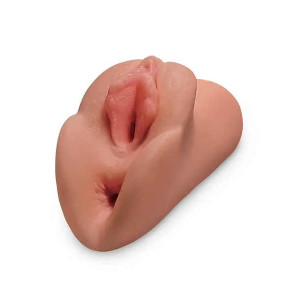 Pdx Plus Perfect Pussy Double Stroker Tan