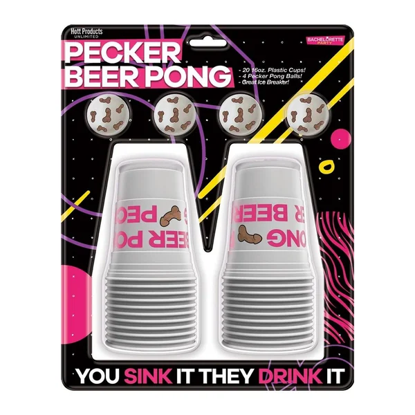 Pecker Beer Pong Game