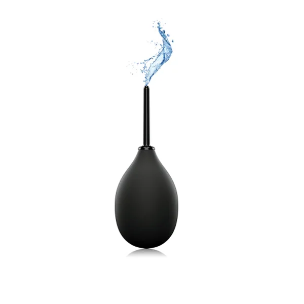 Perfect Fit Ergoflo Impulse Compact Anal Douche - Black