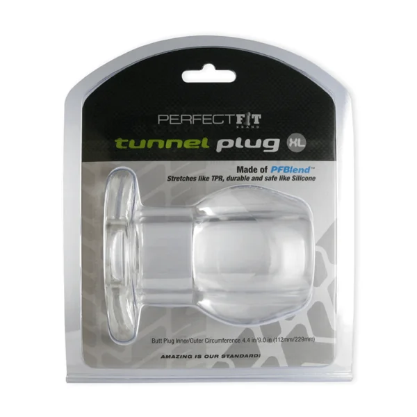 PerfectFit Tunnel Plug X-Large Clear