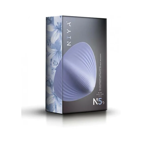 Personal Massagers: Niya 5 For You, For Me, For Us Massager W/remote Cornflower
