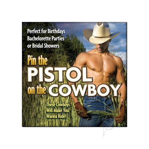Pin The Pistol On The Cowboy Adult Game