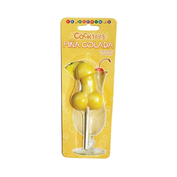 Pina Colada Cocktail Sucker