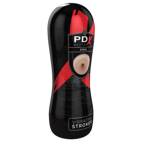 Pipedream Extreme Elite Vibrating Anal Masturbator with Bullet - Butt