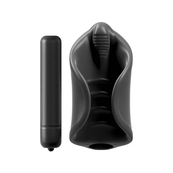 Pipedream Extreme - PDX Elite - Vibrating Silicone Stimulator - Black