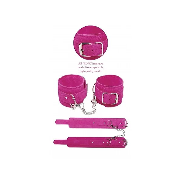 Pipedream Fetish Fantasy Ankle Cuffs Pink