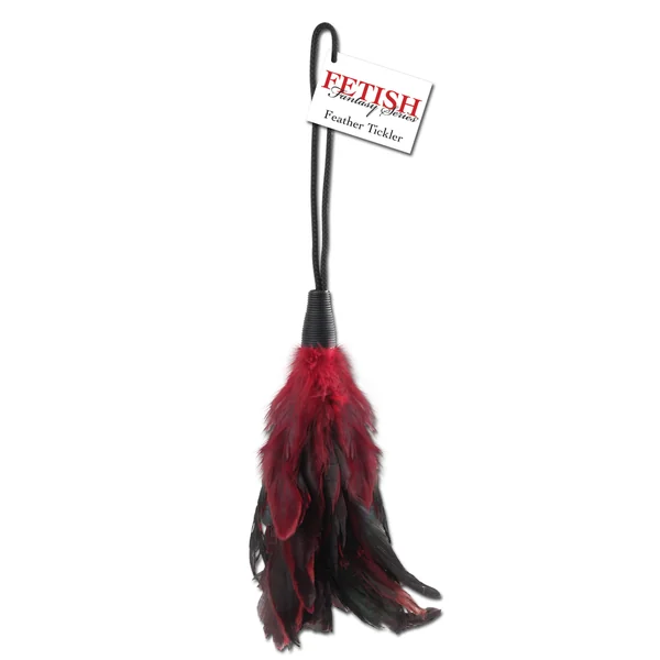 Pipedream Fetish Fantasy Feather Tickler Red