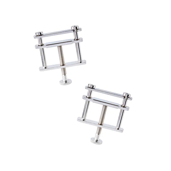 Pipedream Fetish Fantasy Nipple Vises Silver
