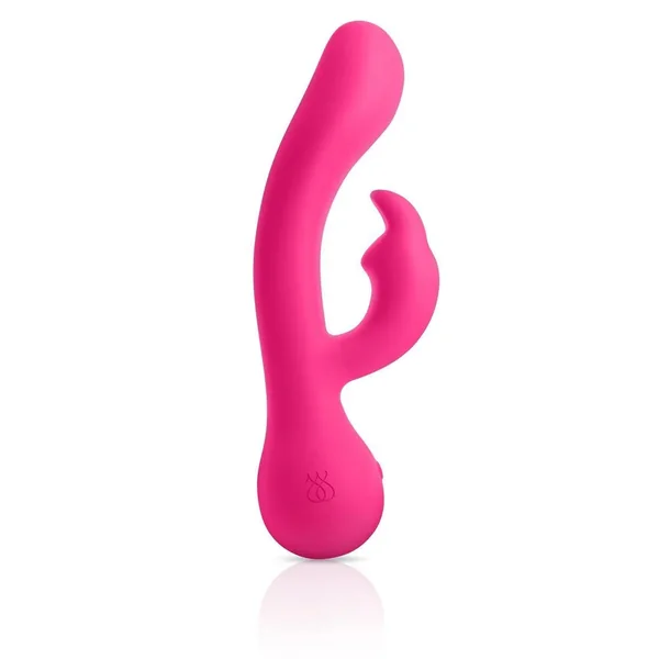 Pipedream Jimmyjane Ruby Rabbit Rechargeable Silicone Flexible Rabbit Vibrator