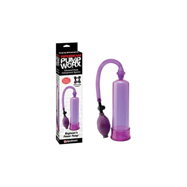 Pipedream Products Pump Worx Beginners Power Pump Purple