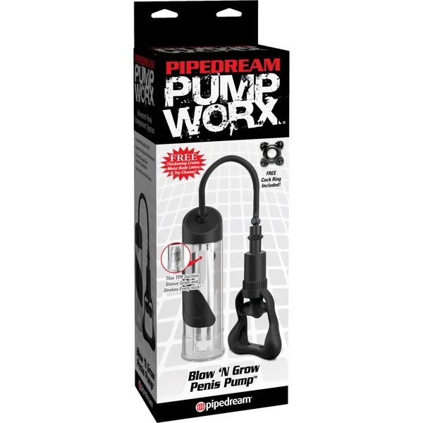 Pipedream Pump Worx Blow-N’-Grow Penis Pump