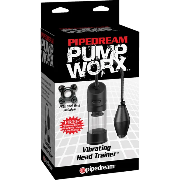 Pipedream Pump Worx Vibrating Head Trainer Penis Pump