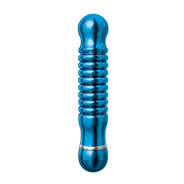 Pipedream Pure Aluminium Medium Vibrator Blue