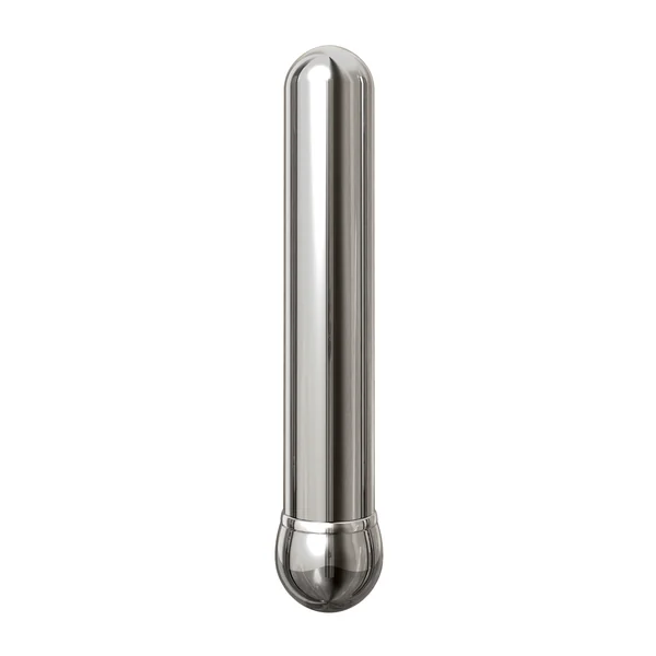 Pipedream Pure Aluminium Medium Vibrator Silver