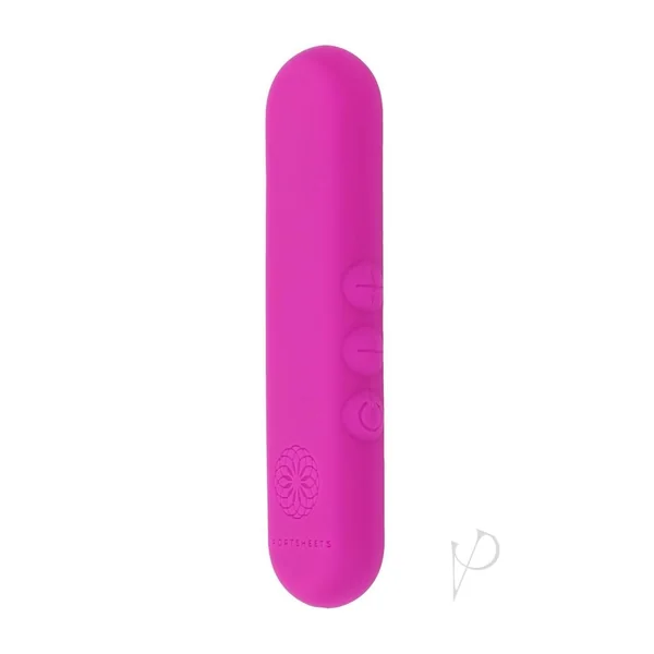 Pivot Flat Rechargeable Silicone Bullet - Pink