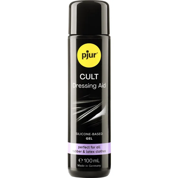 Pjur Cult Rubber & Latex Dressing Aid Silicone Lube 100ml