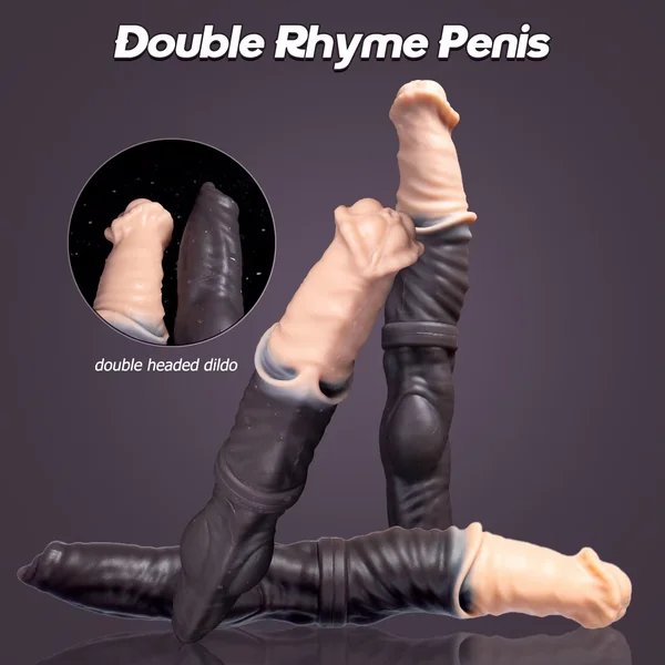 Platiinum Realistic Silicone Double Horse Dildo