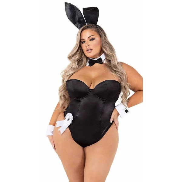 Playboy Bunny Plus Size Classic Corset Costume