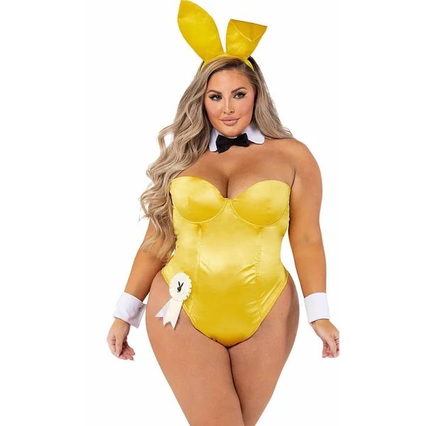 Playboy Bunny Plus Size Classic Corset Costume