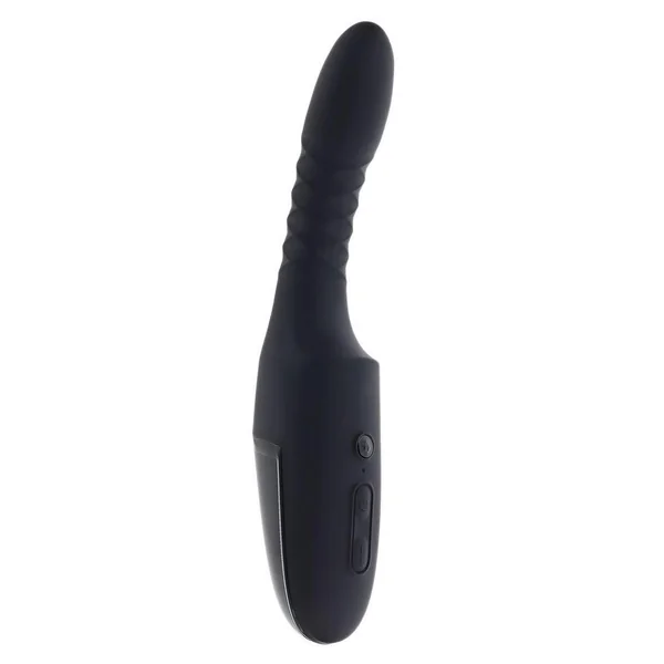 Playboy Overdrive Rechargeable Silicone Heating Vibrator – Black