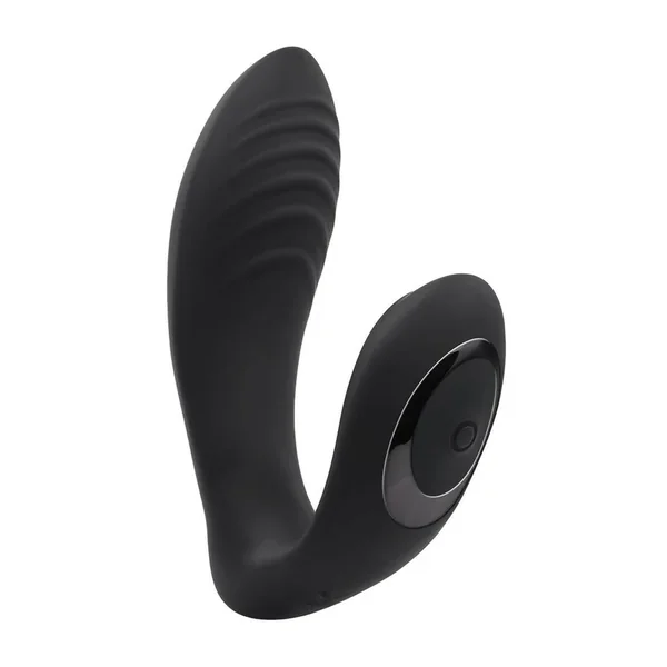 Playboy Play Time Rechargeable Silicone Dual Vibrator with Clitoral Stimulator