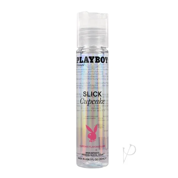 Playboy Slick Cupcake Flavored Water Based Lubricant 1oz