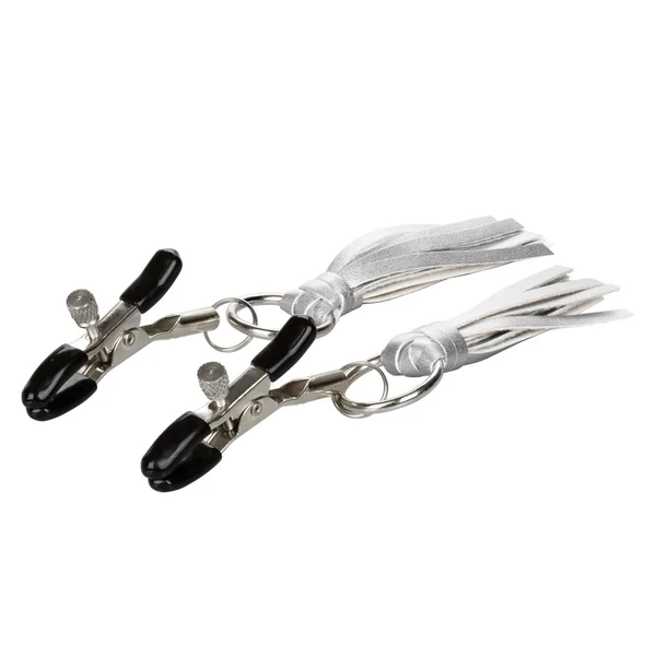 PLAYFUL NIPPLE TASSELS SILVER