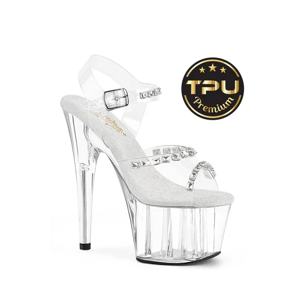 Pleaser ADORE-708PREM-STN Sandal