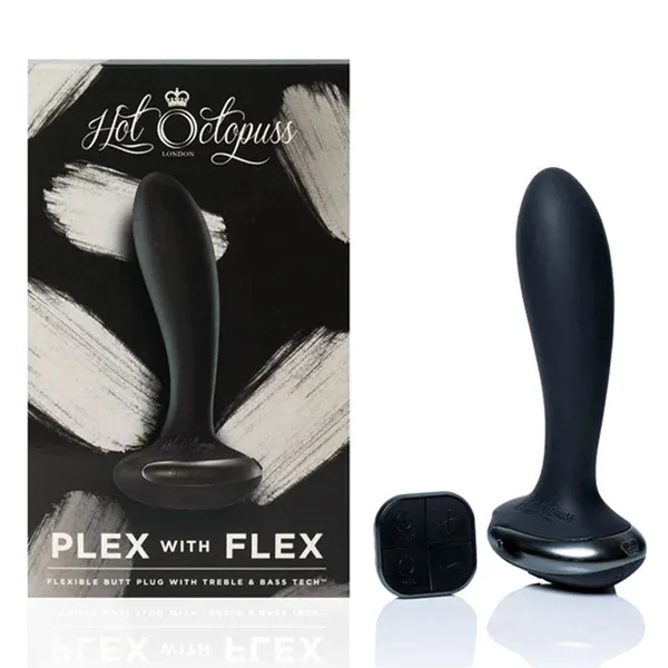 Plex With Flex Vibrating Butt Plug