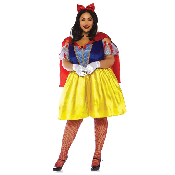Plus Size Fairytale Snow White Costume