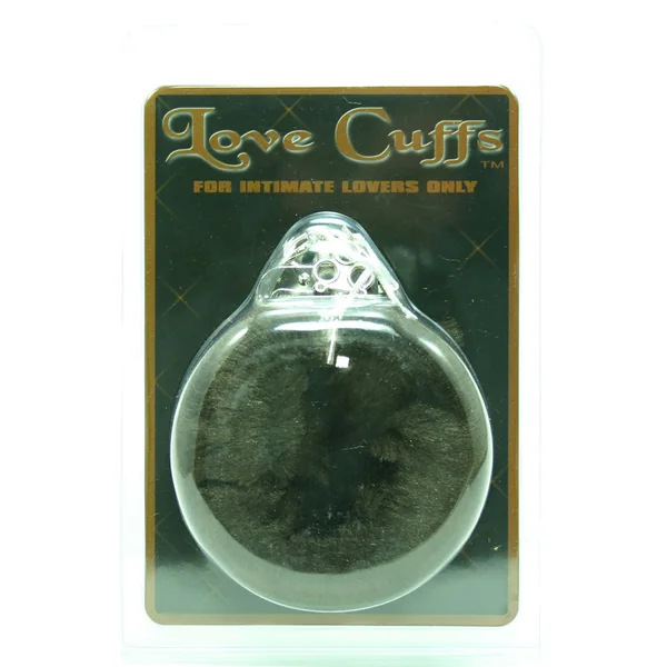 Plush Love Cuffs - Brown