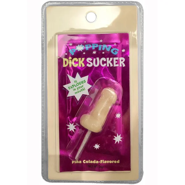 Popping Dick Sucker Pina Colada – Ivory/Lavender