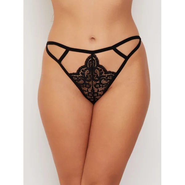 Portia Thong : Midnight Black