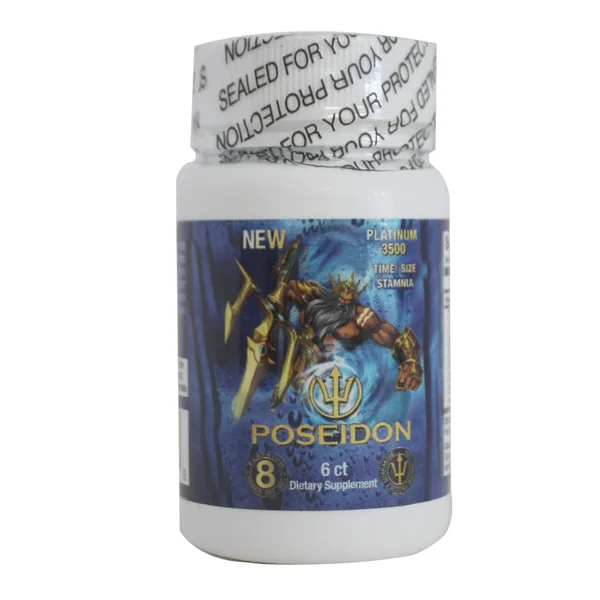Poseidon Platinum 3500 Male Supplement pill Bottle (6)