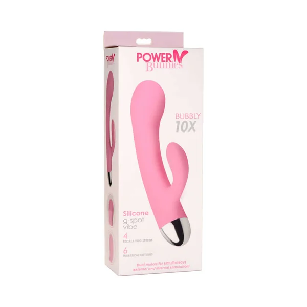 Power Bunnies Power Bunnies Bubbly 10X Silicone G-Spot Vibe