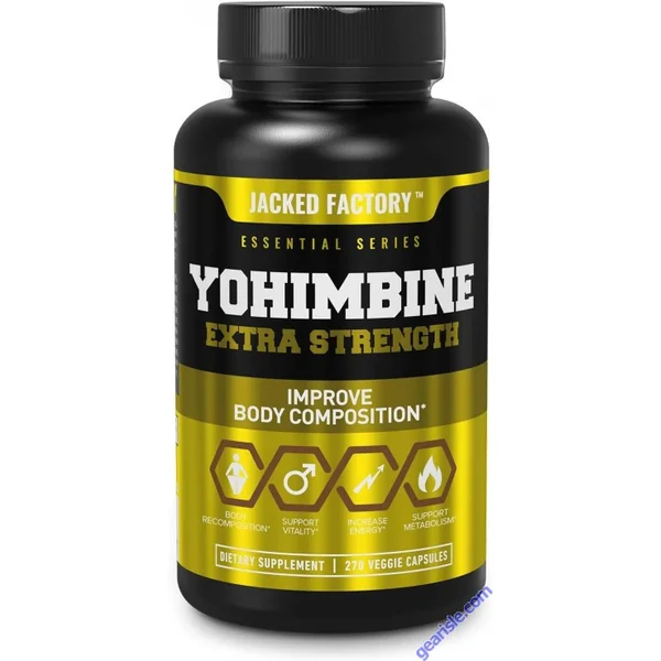 Premium Yohimbe Extract Supplement Veggie 270 Capsule