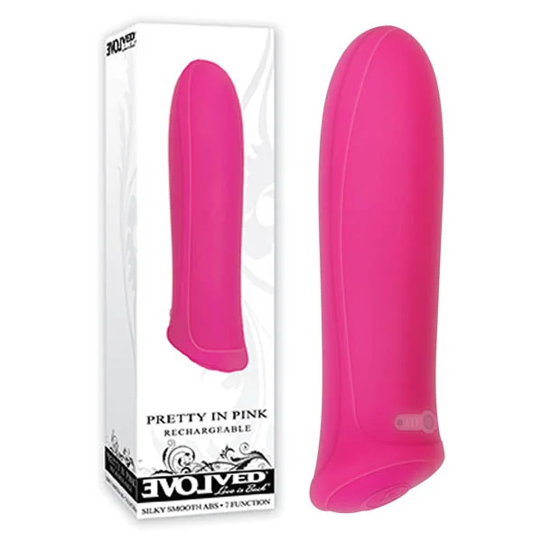 Pretty In Pink USB Rechargeable Bullet Vibrator Waterproof