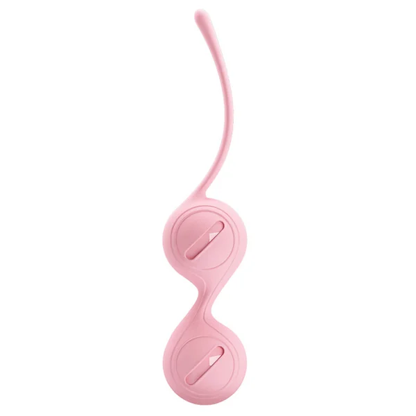Pretty Love Silicone Kegel Balls for Pelvic Floor Exercise Pink