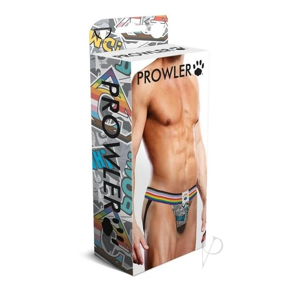 Prowler Comic Book Jock - Medium - Gray/Multicolor