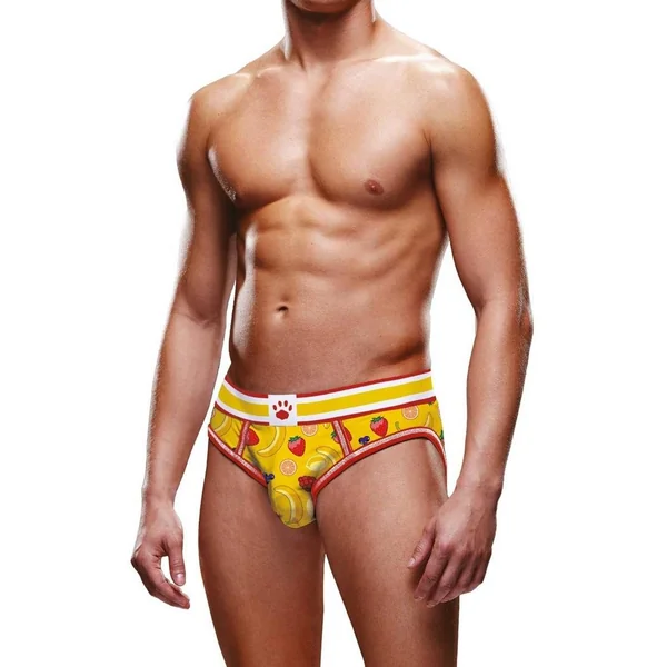 Prowler Fruits Open Brief – Medium – Yellow