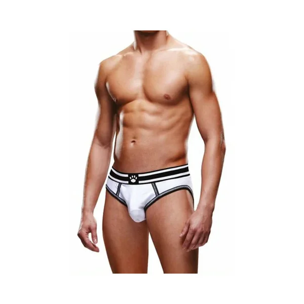 Prowler Open Brief White/Black