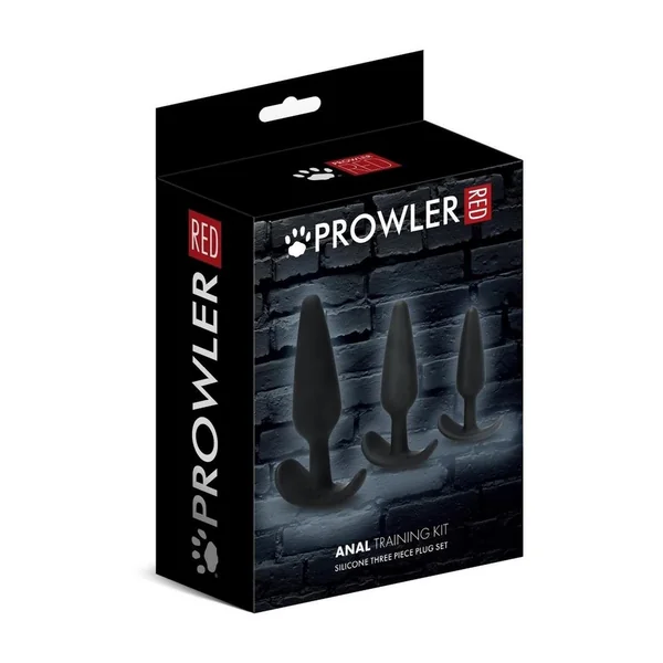 Prowler Red 3 Piece Anal Training Kit