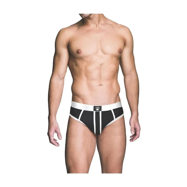 Prowler RED Ass-Less Brief – XL – Black/White