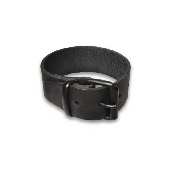 Prowler RED Leather Buckle Bicep Band L