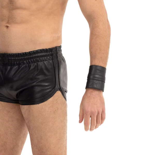 Prowler RED Leather Wrist Wallet Black