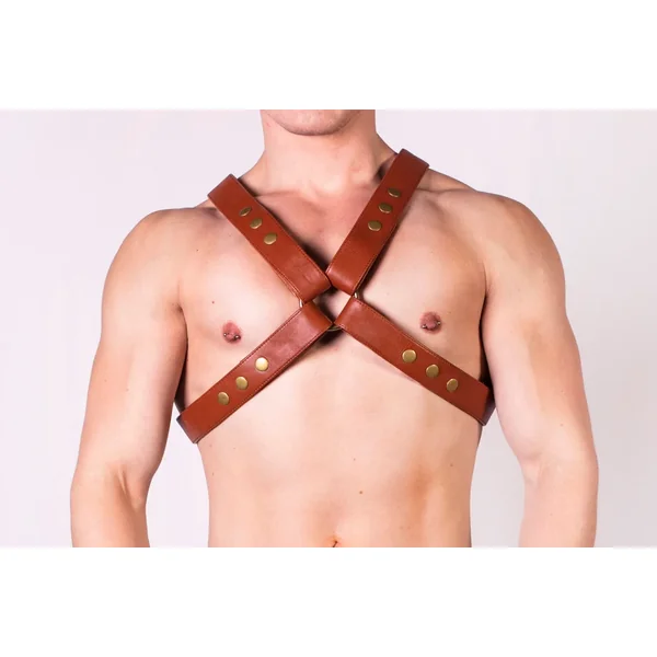 Prowler RED Leather X Harness Brown