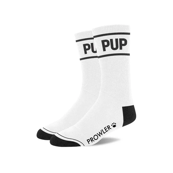 Prowler RED Pup Socks – White/Black