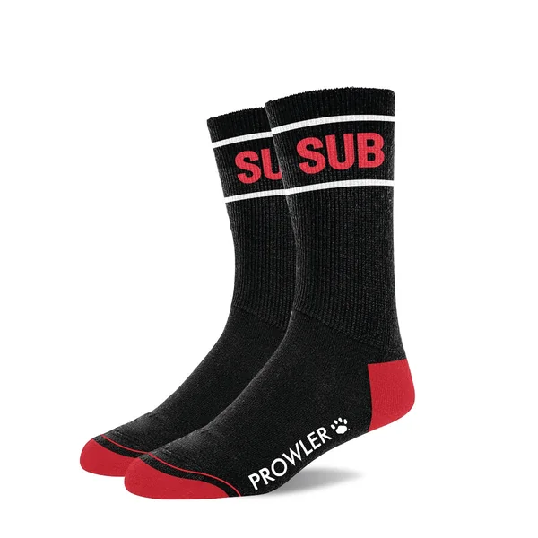 Prowler RED Sub Socks Black Red White