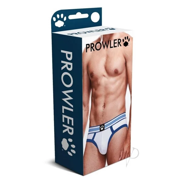 Prowler White/Blue Brief - Small