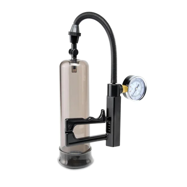 Pump Worx Pistol Grip Power Penis Pump – Clear and Black